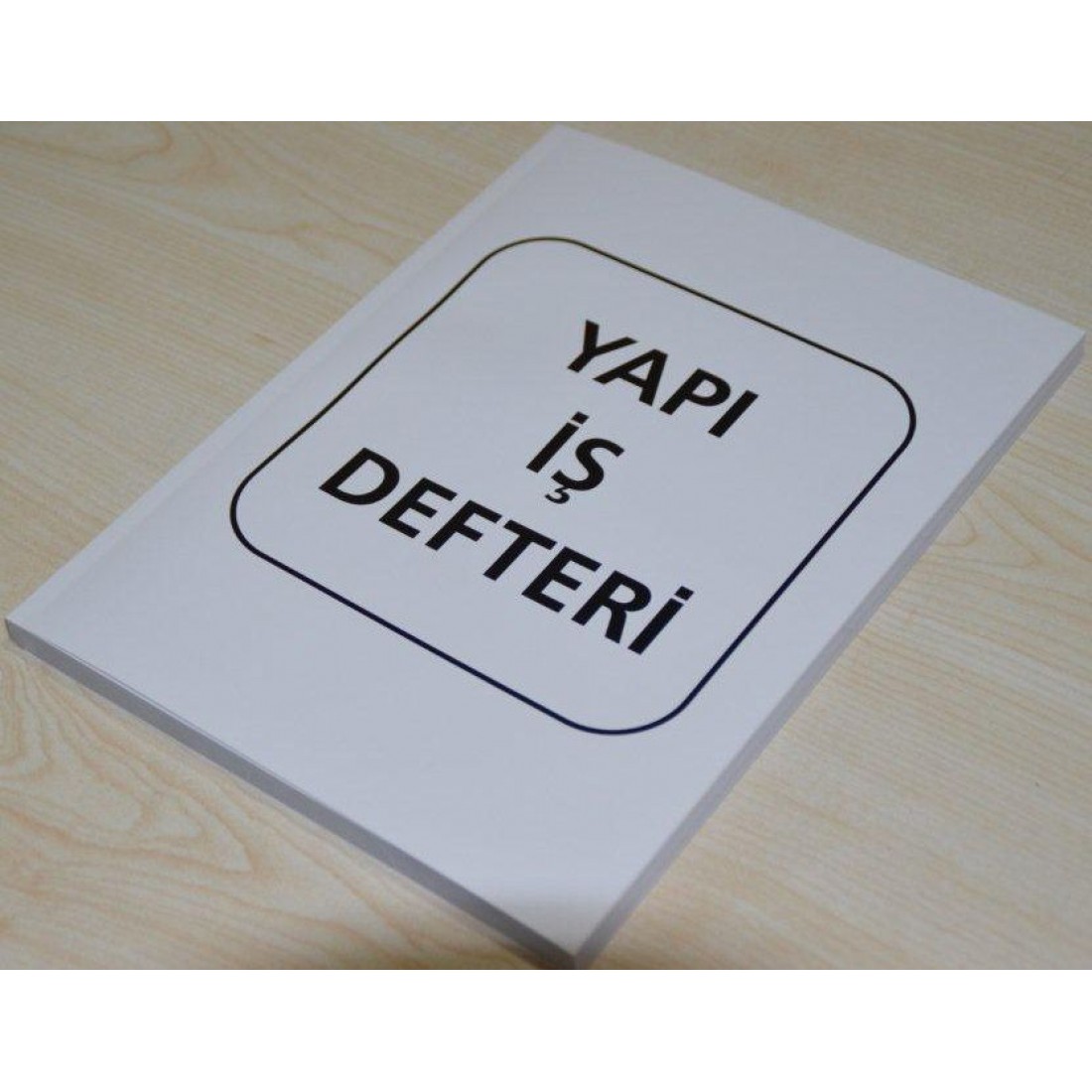 Yapı İş Defteri 01 - 50 Numaralı